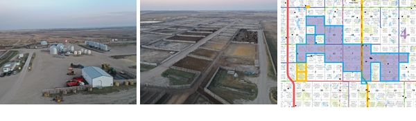 Unreserved Online Timed Real Estate Auction of ±34 Quarters Including Feedlot